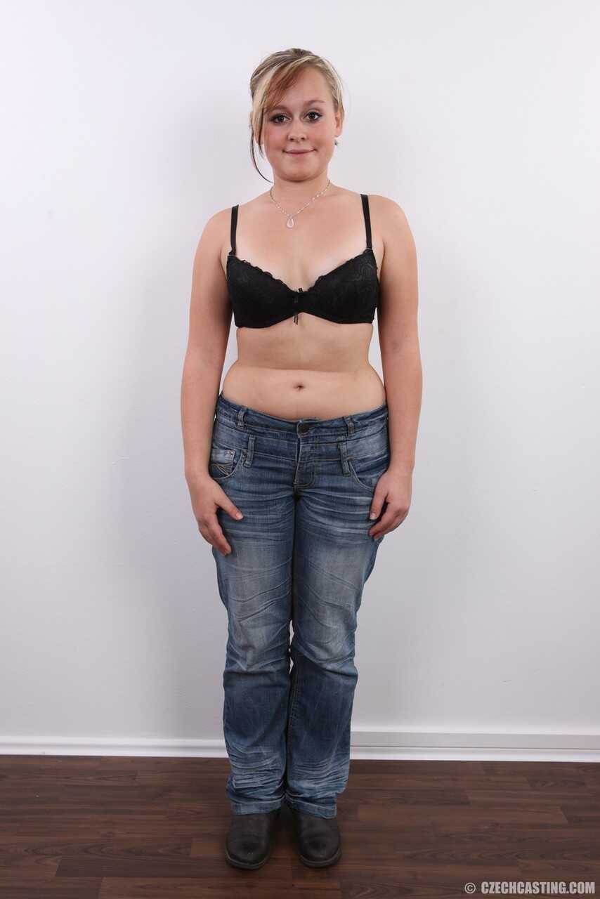 Chubby Klara loves to show off her big tits and chubby ass after stripping naked! - Klara