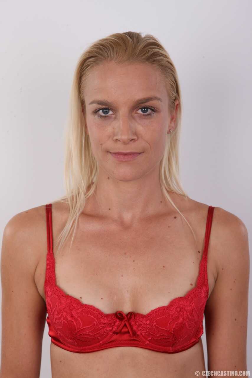 'Busty Blonde Beauty: Lucie's Perfect Boobs and Natural Nipples, Amateur Ass' - Lucie