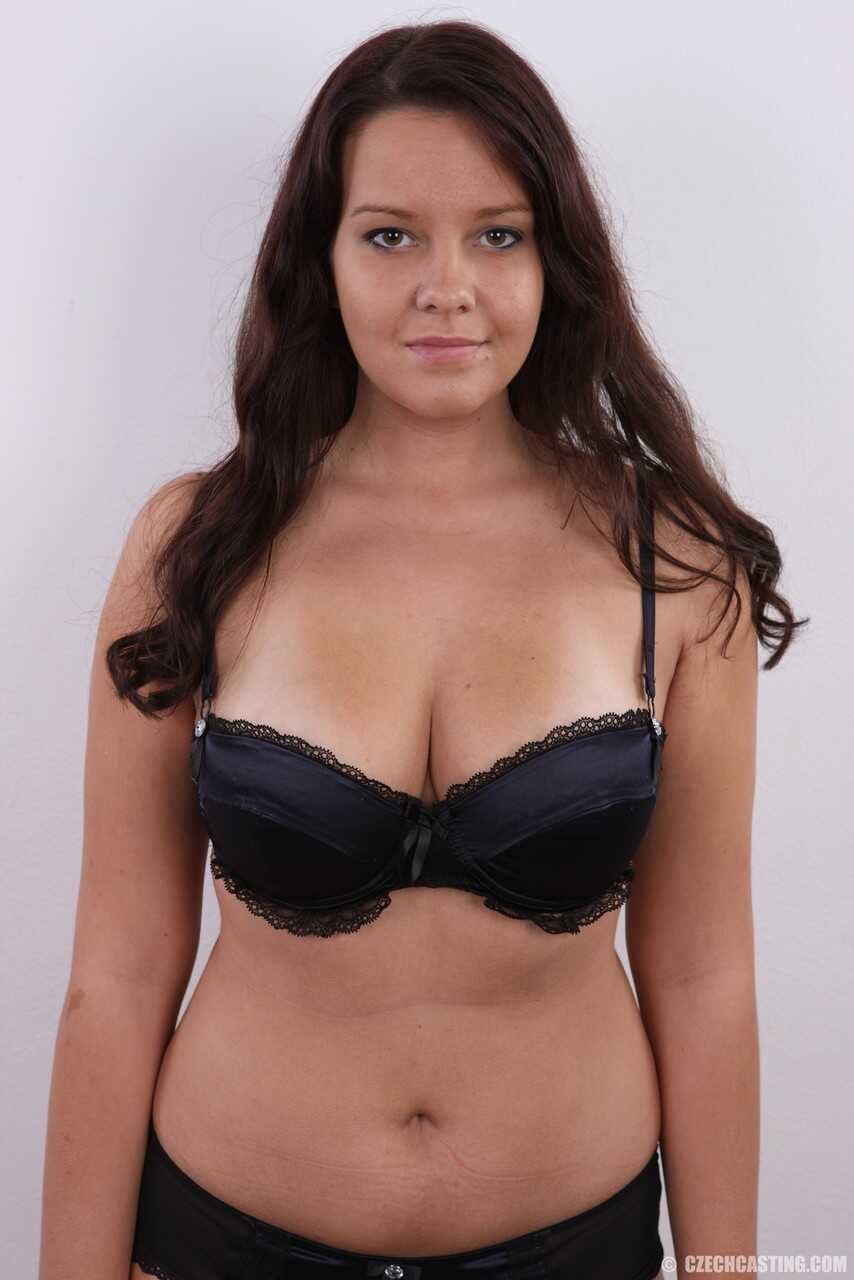 Naughty Nikola's Chubby Brunette Amateur Show with Big Nipples and Wet Pussy Close-up - Nikola