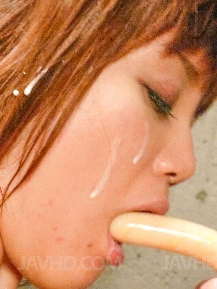 Yumemi Tachibana's Ordeal Ends with a Face Fuck after her Release from the Cage - Yumemi Tachibana