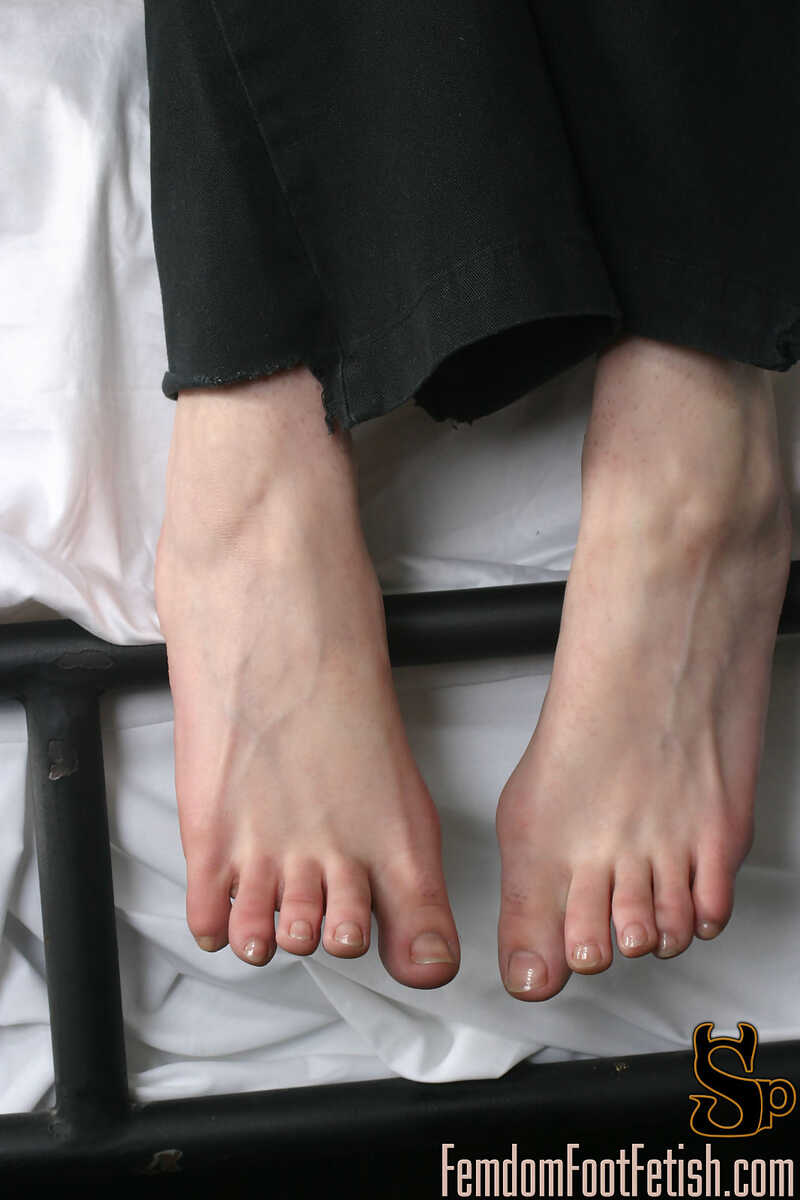 Worshipping Mischa's Bare Feet as She Dominates with Her Feminine Power - Mischa