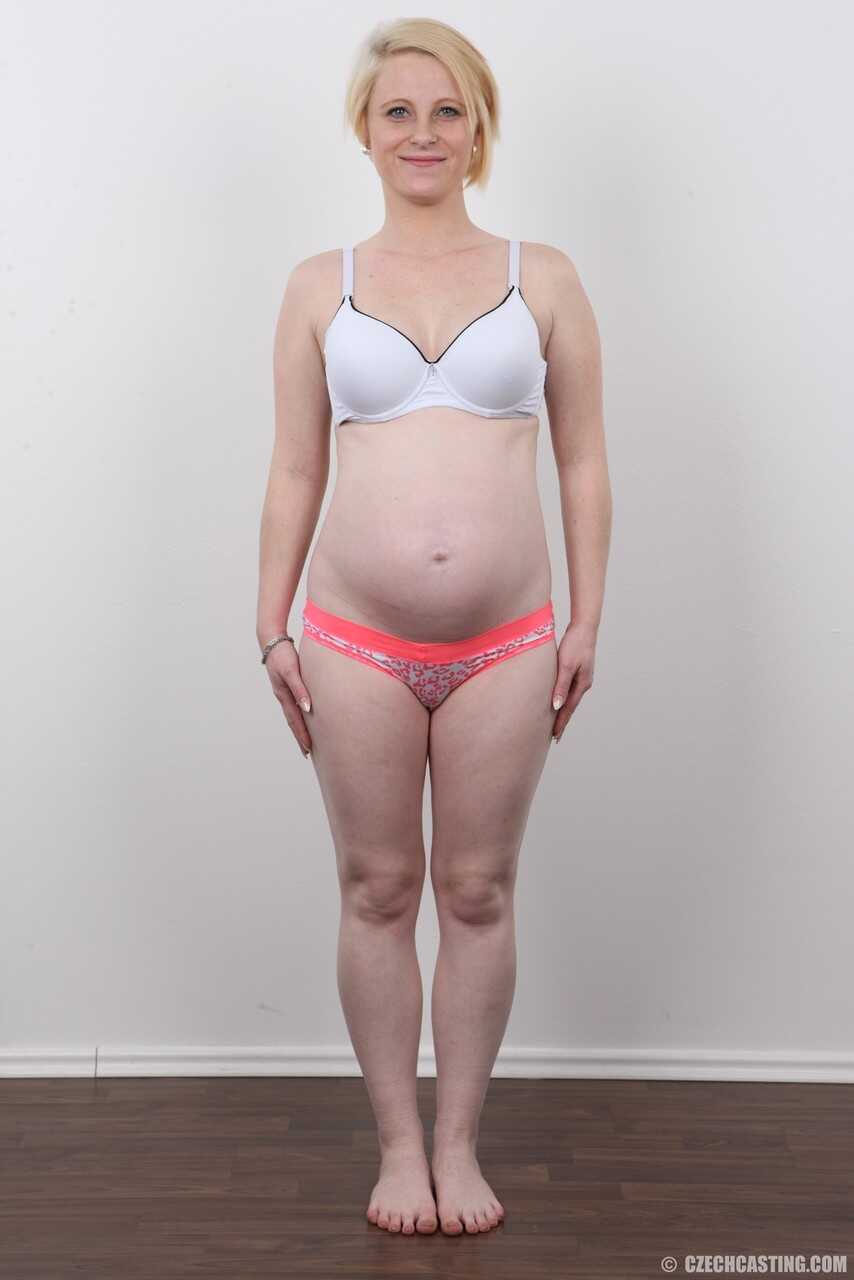 Curvy Kamila's Hormones Get the Better of Her and She Poses Nude for a Dirty Panties Shoot While Pregnant - Kamila