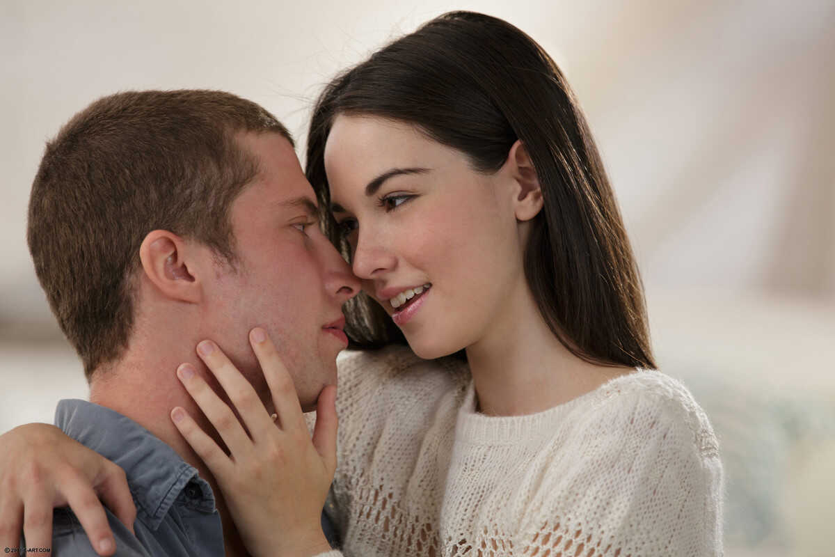 Emilie's Seductive Doggy Style Blowjob and Fucking Session with Her Boyfriend - Emily Grey