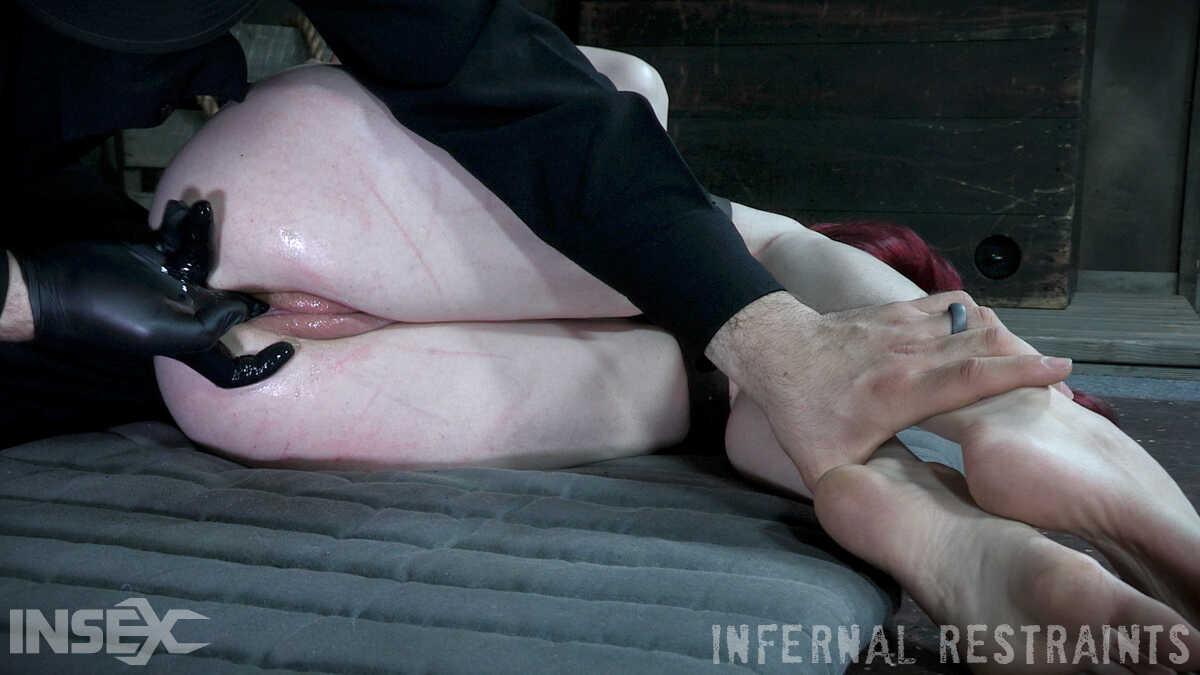 The Naughty Redhead: Penny Lay's Big Boobs and Round Booty Get Tortured in a Dungeon - Penny Lay