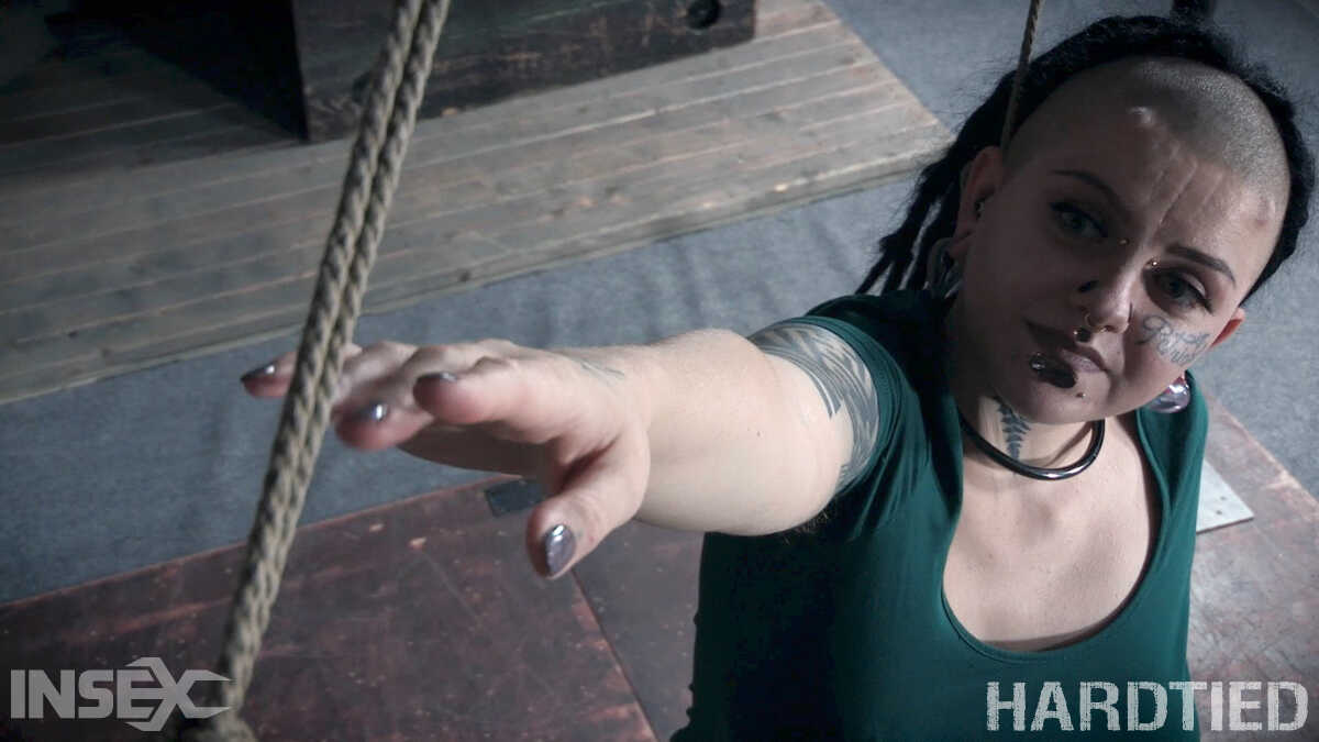 'Alt Model Luna Lavey's Restrained Bondage and Forced Masturbation Adventure' - Luna Lavey