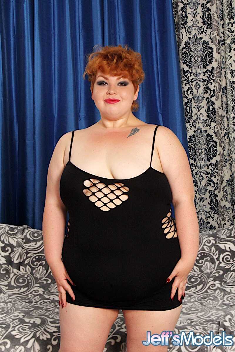 Velma Voodoo's Bald Pussy Exposed: A SSBBW with Short Red Hair Shows Off Her Big Fat Tits and Chubby Redhead - Velma ...