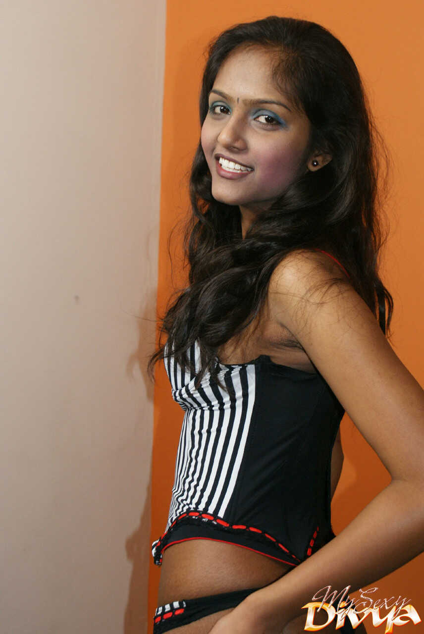 'Divya's Perky Indian Tits Exposed During Solo Action in Seductive Lingerie' - Divya Yogesh