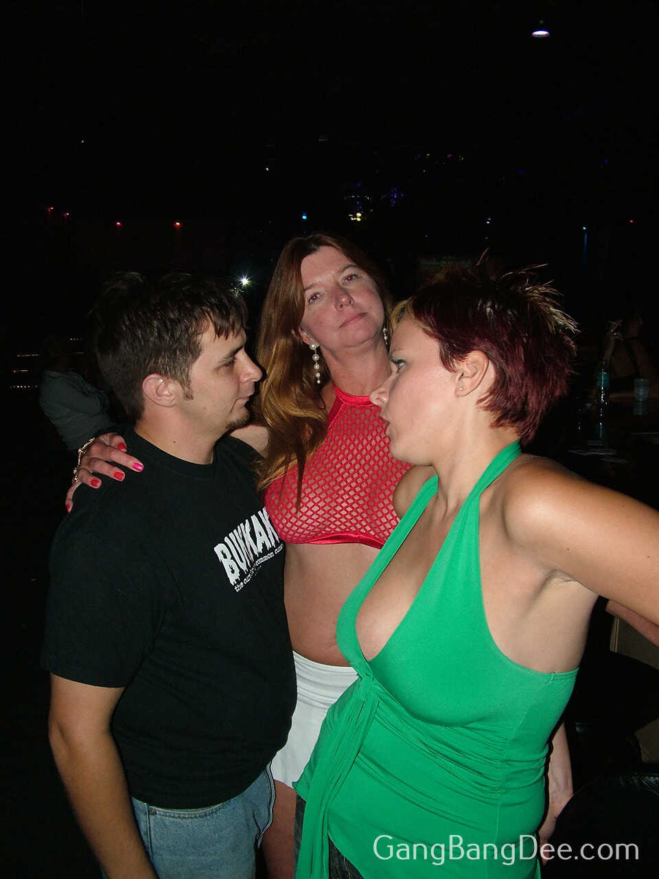 Mature Woman Dee Delmar Gets Down and Dirty with Two Lesbian Swingers at the Club - Dee Delmar