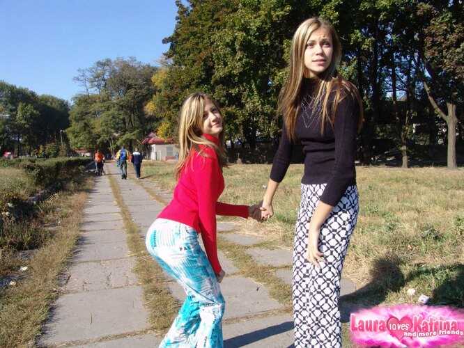 Outdoor Clothing Lesbian Adventure with Laura and Katrina - Laura, Katrina