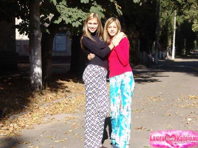 Outdoor Clothing Lesbian Adventure with Laura and Katrina - Laura, Katrina