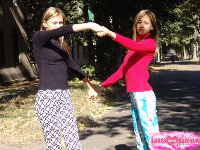 Outdoor Clothing Lesbian Adventure with Laura and Katrina - Laura, Katrina