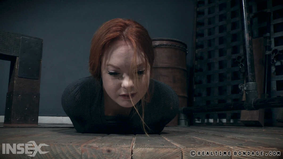 Summer's Intense Reddening: A Redhead Plumper's Ass Turned Red While Restrained in a BDSM Dungeon - Summer Hart