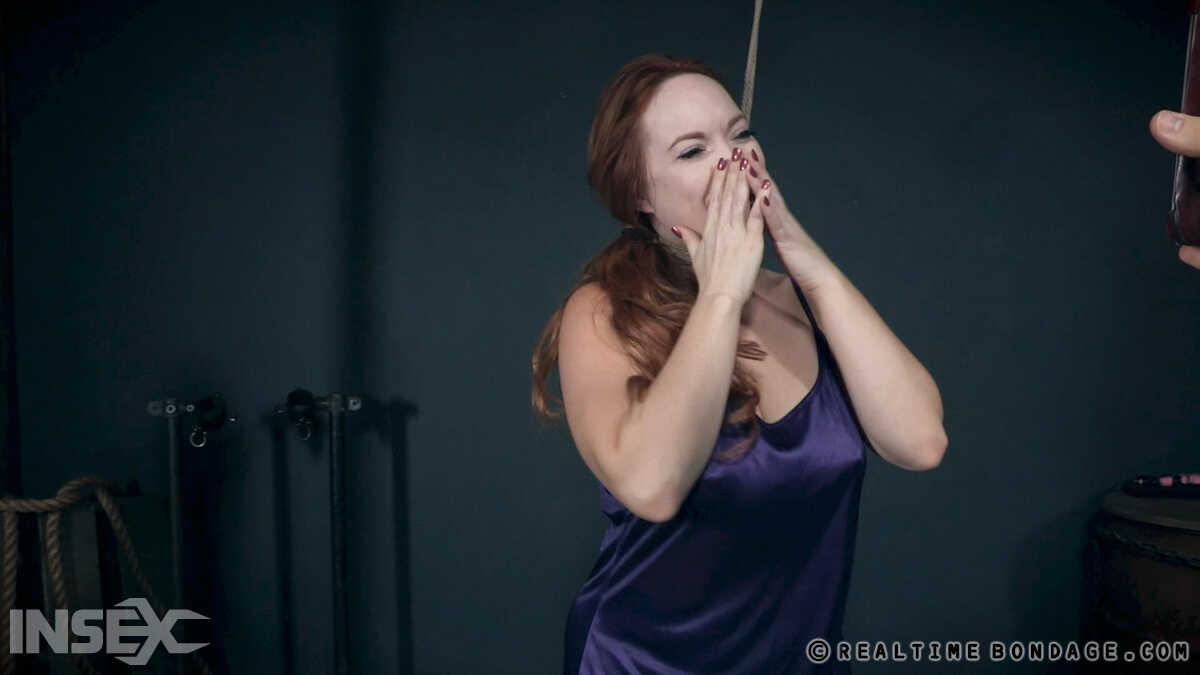 Summer's Intense Reddening: A Redhead Plumper's Ass Turned Red While Restrained in a BDSM Dungeon - Summer Hart