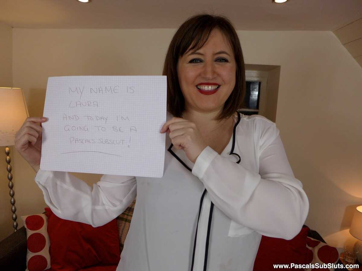 Fat first timer Laura Louise strips to her black stockings on command  becomes  Black stockinged big busted mature beauty ...