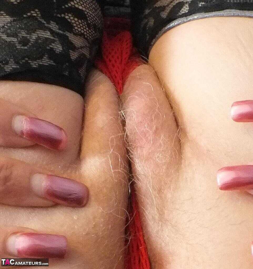 Blonde Amateur Dimonty's Hairy Nymphomaniac Adventures Freeing Her Big Naturals From See Thru Lingerie - Dimonty