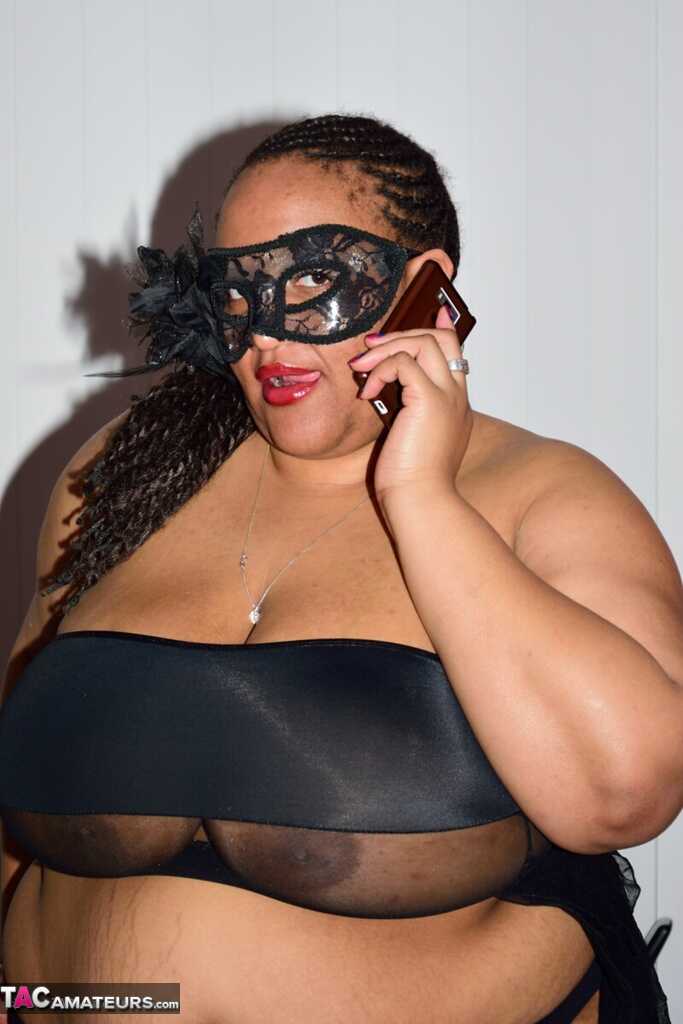 Curvy Bunny's Masked SSBBW Adventure: Unveiling Her Huge Saggy Tits and Massive Ass - Curvy Bunny
