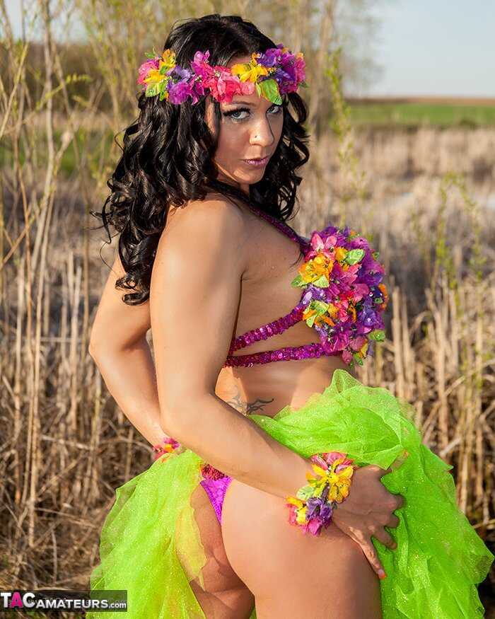 Isis Haze Big Tits Cosplay Slut Flaunts Her Great Big Tits in Various Sexy Costumes! - Isis Haze