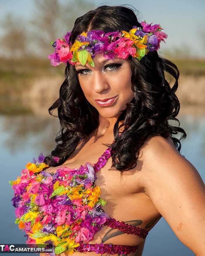 Isis Haze Big Tits Cosplay Slut Flaunts Her Great Big Tits in Various Sexy Costumes! - Isis Haze
