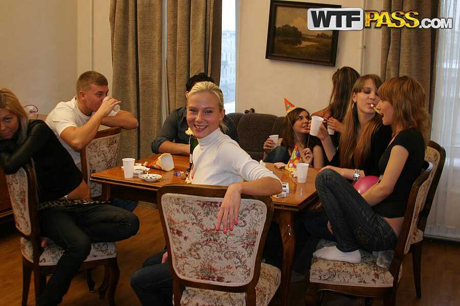 Drunk College Group Sex Party with Shantel, Anett, Nastia, Alexa, Lusya, and Silvia - Shantel, Anett, Nastia, Alexa, Lusya...