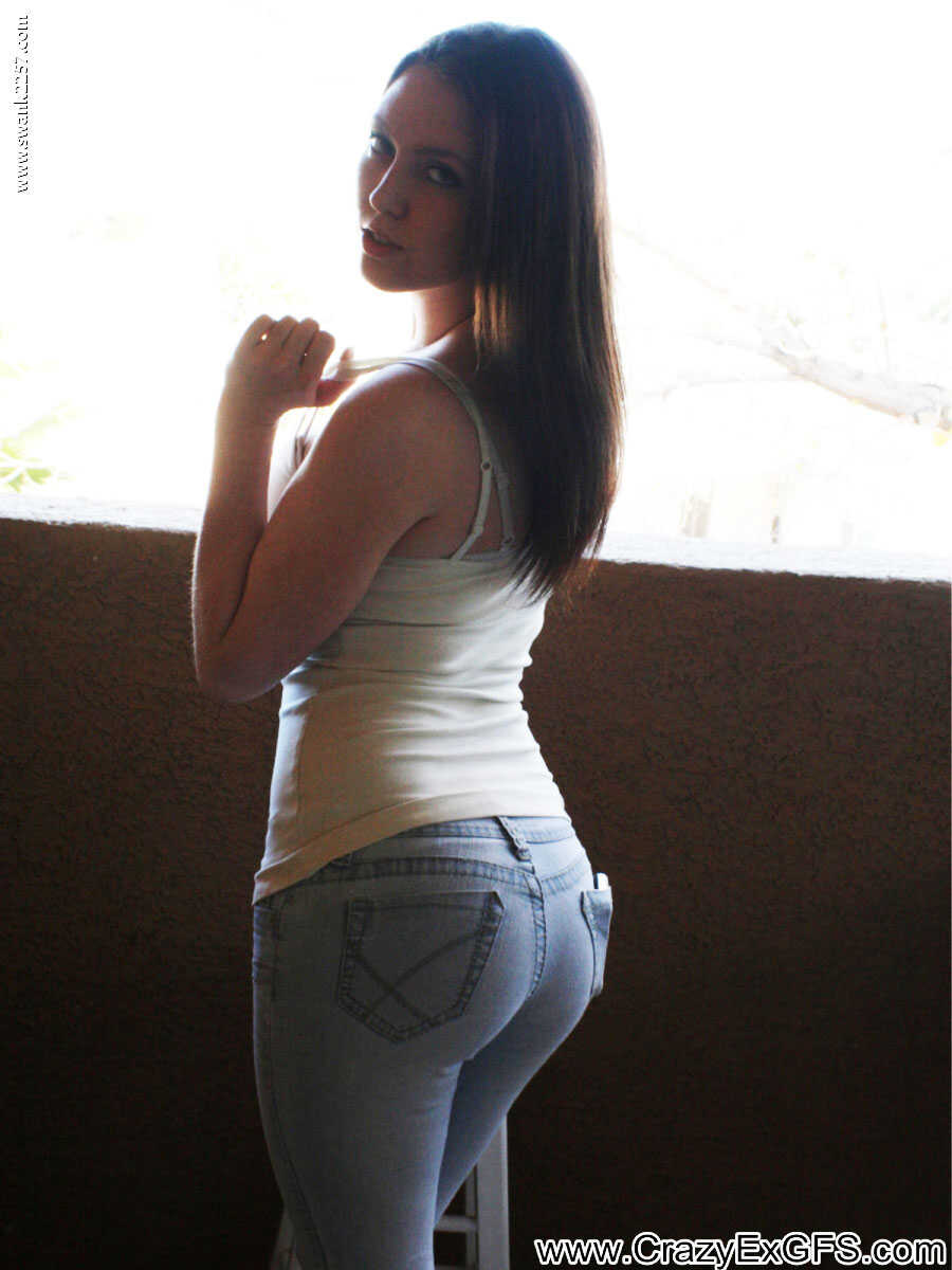 Big Booty Brunette Megan Loxx Unleashes her Firm Breasts and Sexy Ass for the Camera! - Megan Loxx
