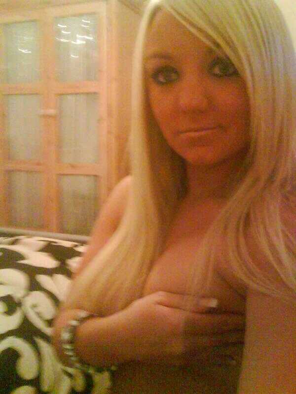 Blonde with big blue eyes takes candid self shots in a safe for work manner Naughty blonde teen gets caught taking risqué...