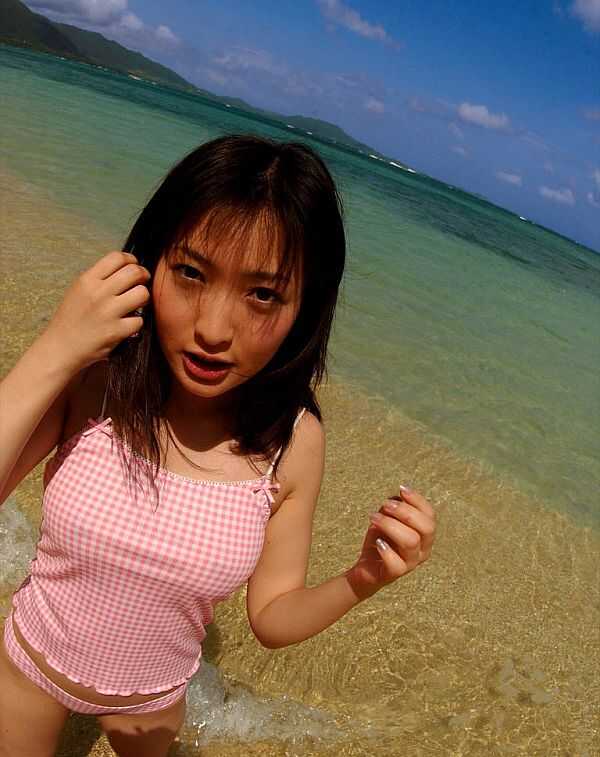 Japanese Beauty Maiko Kazano Shows off Her Great Tits and Bush in the Woods and at the Beach - Maiko Kazano