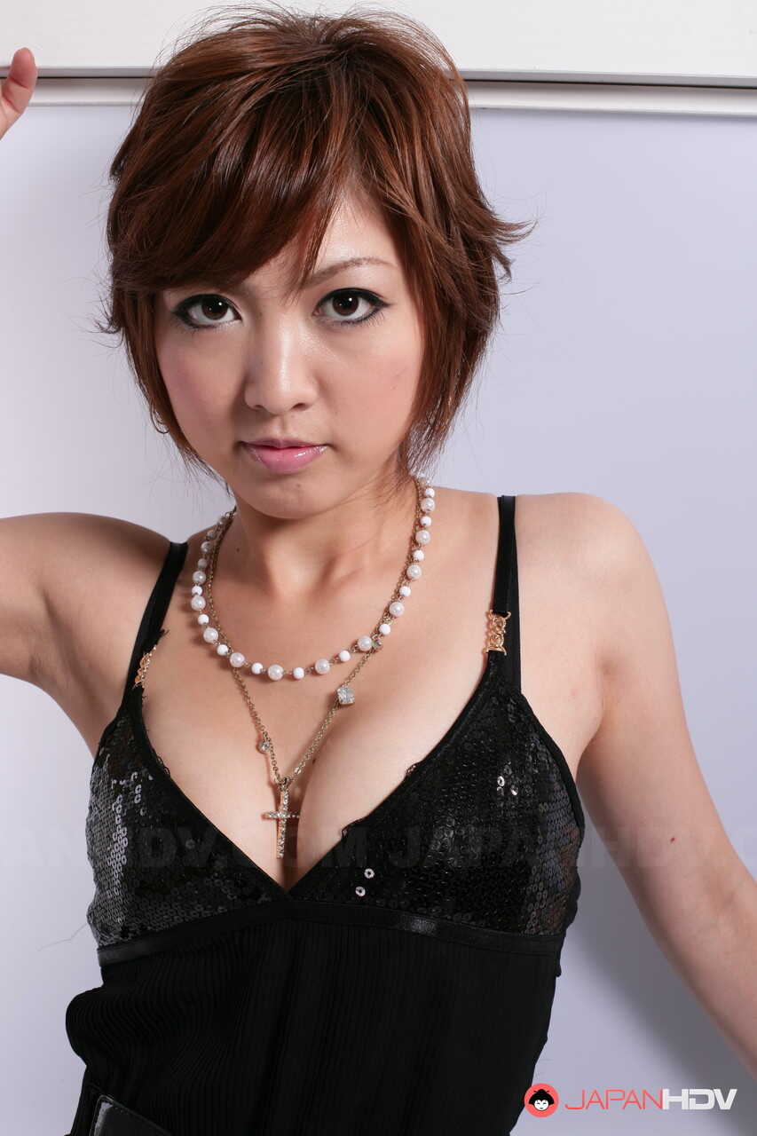 Sayuri Ito Strips Down to Her Black Panties and Bra for a Sexy Photo Shoot! - Sayuri Ito