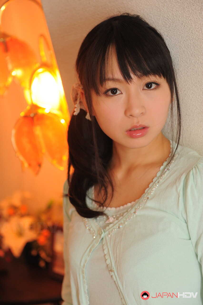 Skinny Japanese MILF Nozomi Hazuki Shows off her Printed Skirt while Fully Clothed - Nozomi Hazuki