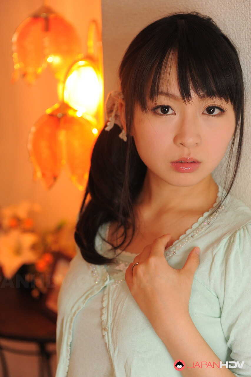 Skinny Japanese MILF Nozomi Hazuki Shows off her Printed Skirt while Fully Clothed - Nozomi Hazuki