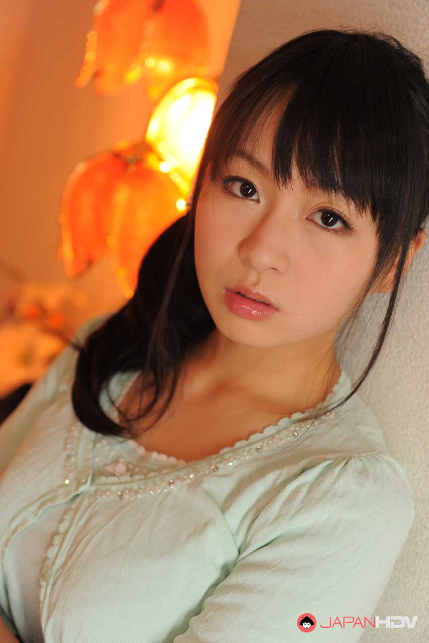 Skinny Japanese MILF Nozomi Hazuki Shows off her Printed Skirt while Fully Clothed - Nozomi Hazuki