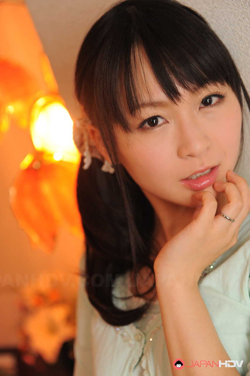 Skinny Japanese MILF Nozomi Hazuki Shows off her Printed Skirt while Fully Clothed - Nozomi Hazuki
