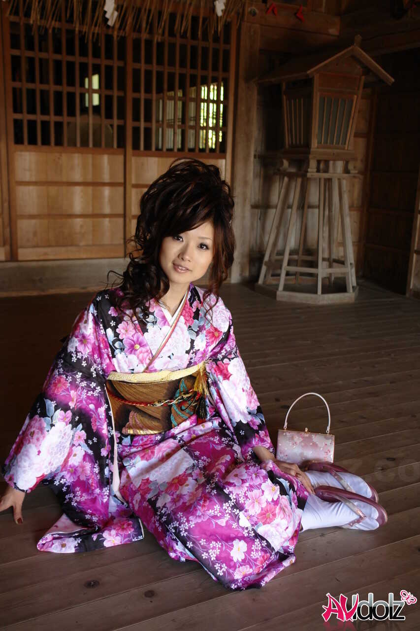 Japanese Female Chiaki’s Traditional Clothing Prowess A Naughty Non-Nude Softcore Shoot