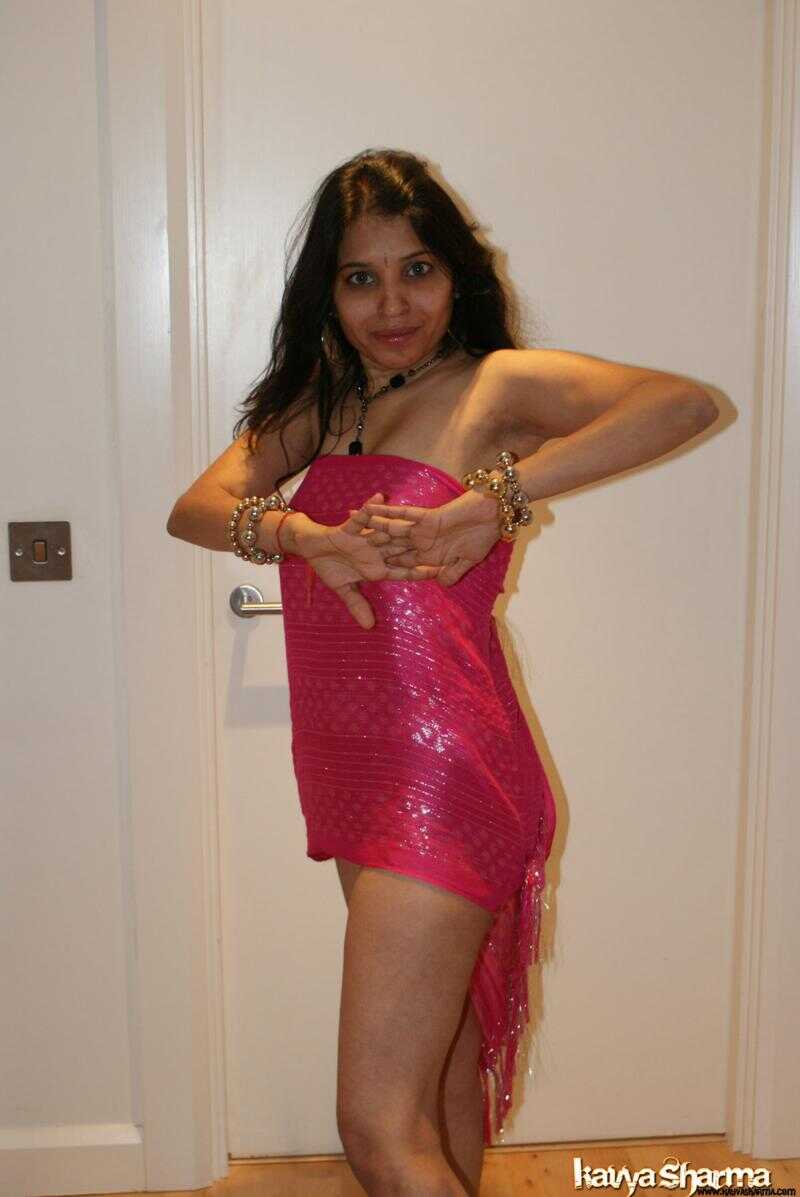 Indian Goddess Kavya Sharma Barefoot MILF in Off-Shoulder Dress - Kavya Sharma