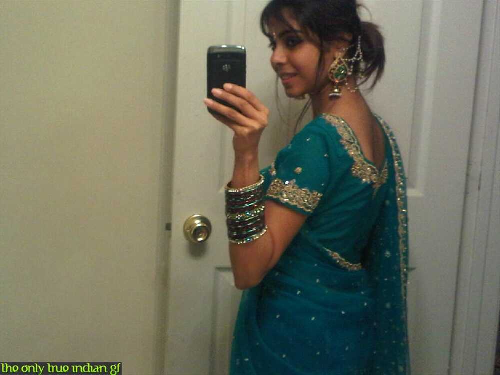 Indian Beauty's Mirror Game Solo Bathroom Fun 