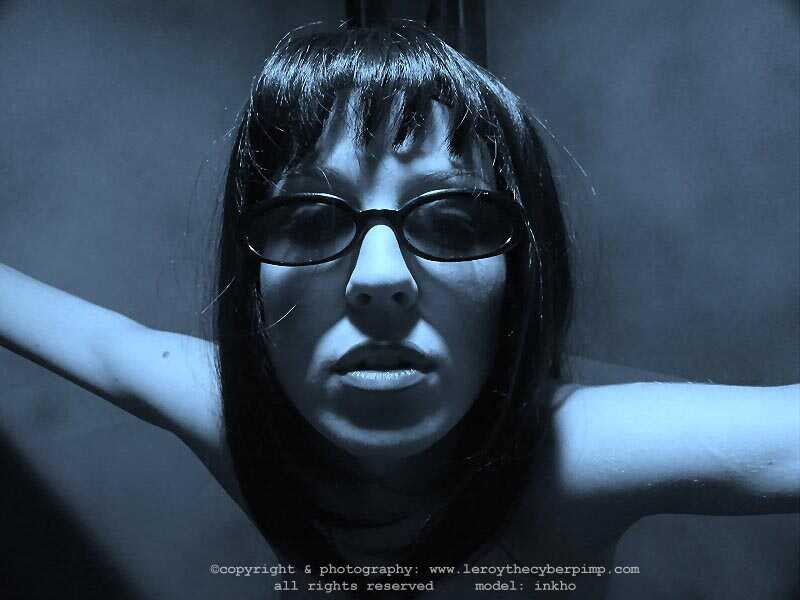 The Naughty Brunette with the Big Titties and Glasses Loves Working Her Bare Ass - 