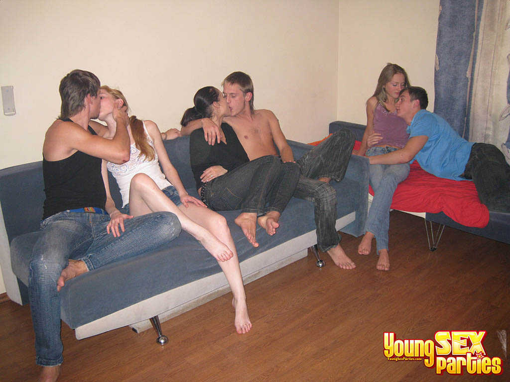 Nadin's Spicy Gingerswap: A Group Of Coupled-Up Teens Get Drunk And Swap Partners During An Intense Orgy Session! - G...