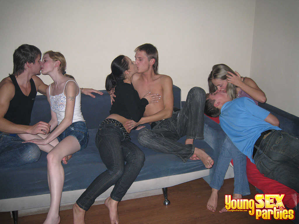 Nadin's Spicy Gingerswap: A Group Of Coupled-Up Teens Get Drunk And Swap Partners During An Intense Orgy Session! - G...