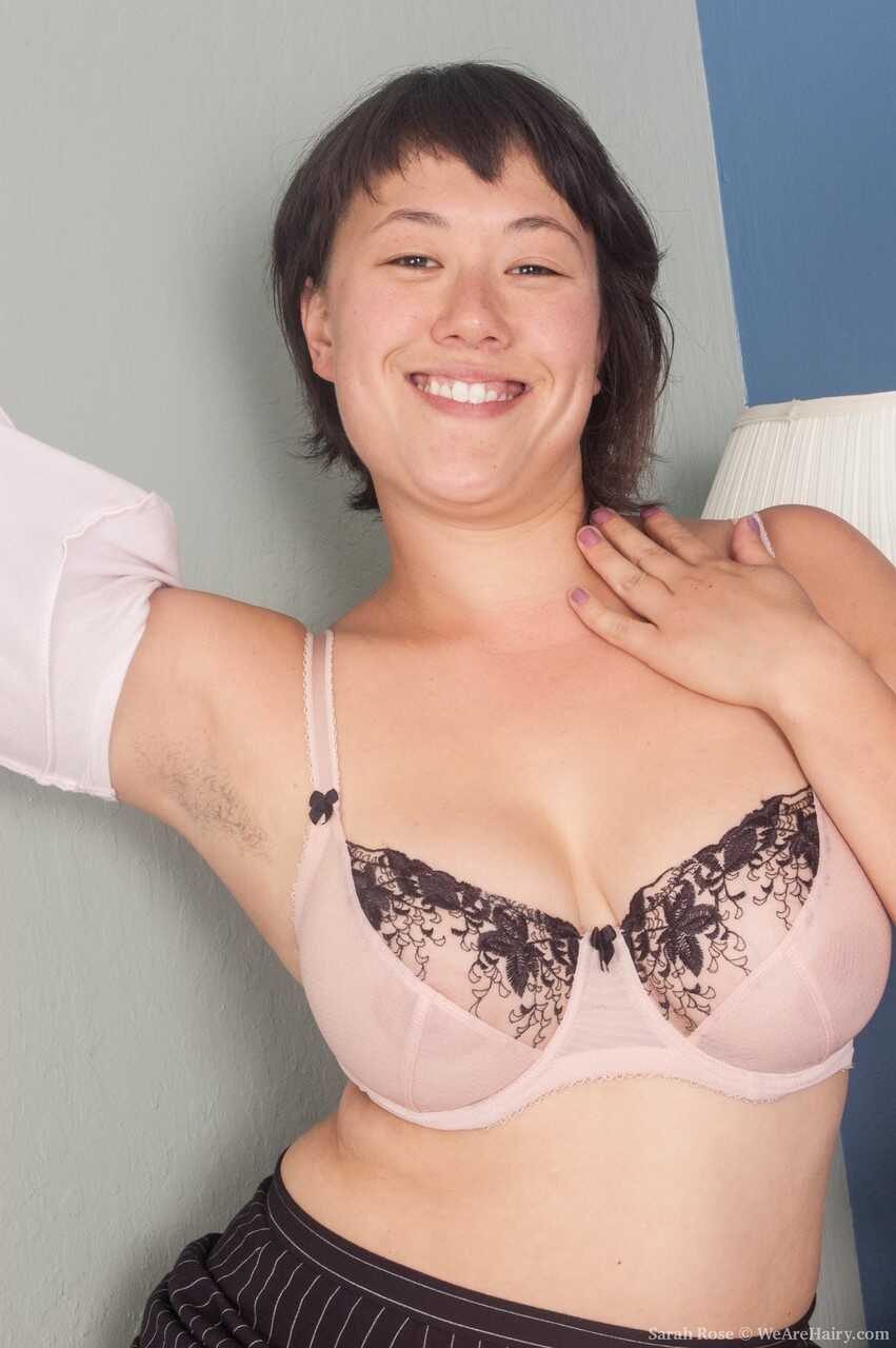 Sarah's Natural Delight The Mature Asian MILF with Big Tits and a Hairy Pussy Gets Down for You - Sarah Rose