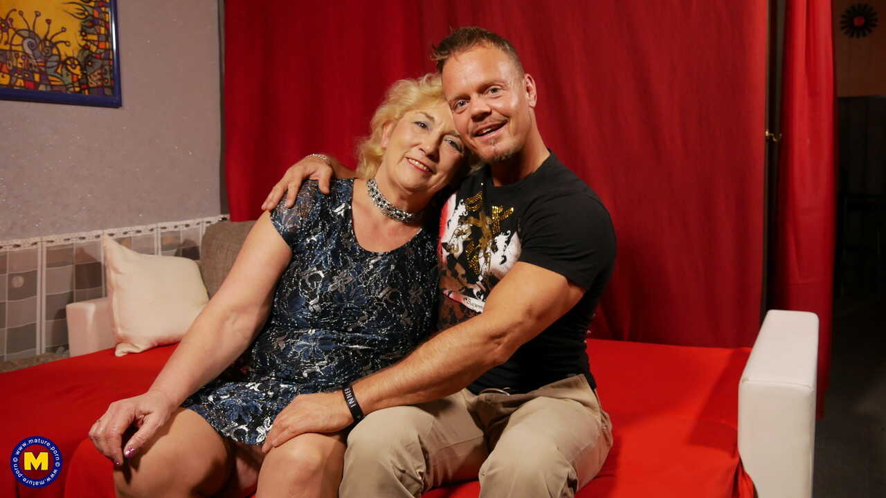 Granny Fucks Bodo in Tight Tan Stockings: The Old German Woman's Toy Boy Adventure - Bodo