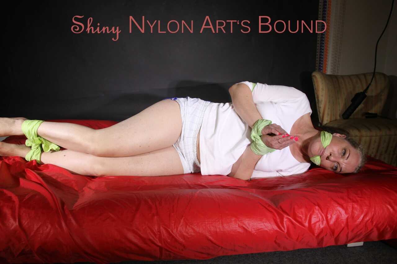 Bound and Gagged in Nylons