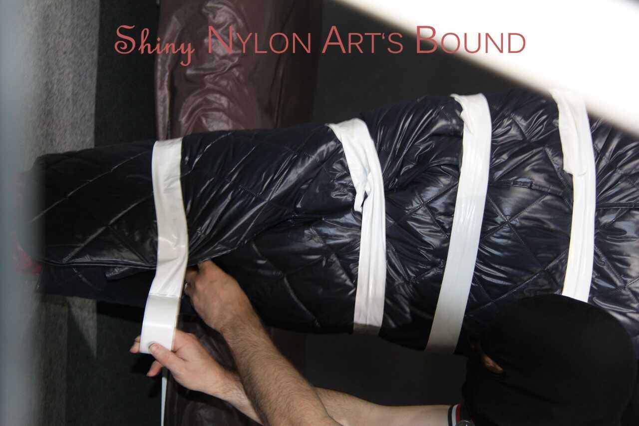 Bound and Shiny: Nylon Art Porn Images