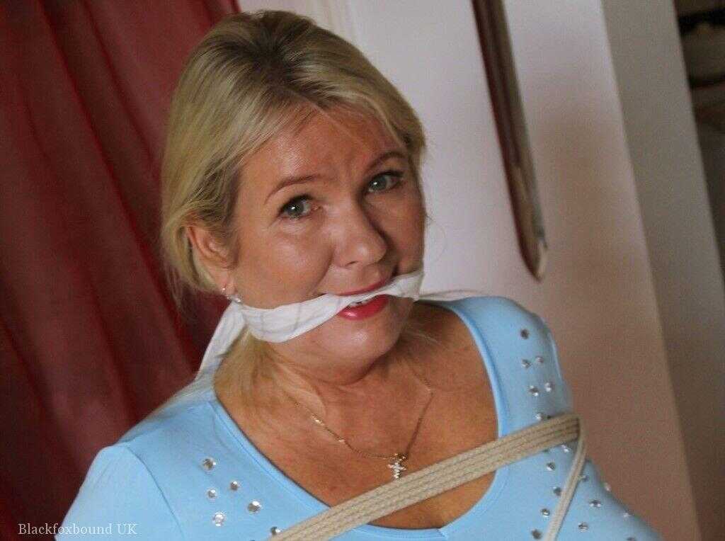 Blonde Tiger Lily Gets Tied Up And Teased By A Dominant Older Man Inside Her House - Tiger Lily