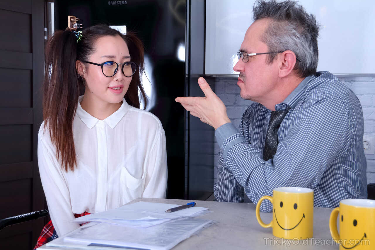 Li Loo's Sexual Awakening: An Asian Student's Forbidden Encounter with her Old Teacher - Li Loo