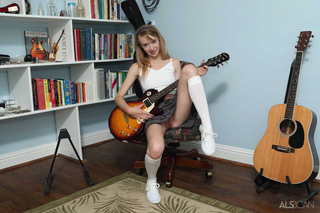 Young Kristy May's Tiny Knee Socks and Sneakers Adventure - Kristy May