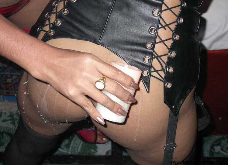Hot Wax Lesbian Play with Asian Chicks - 
