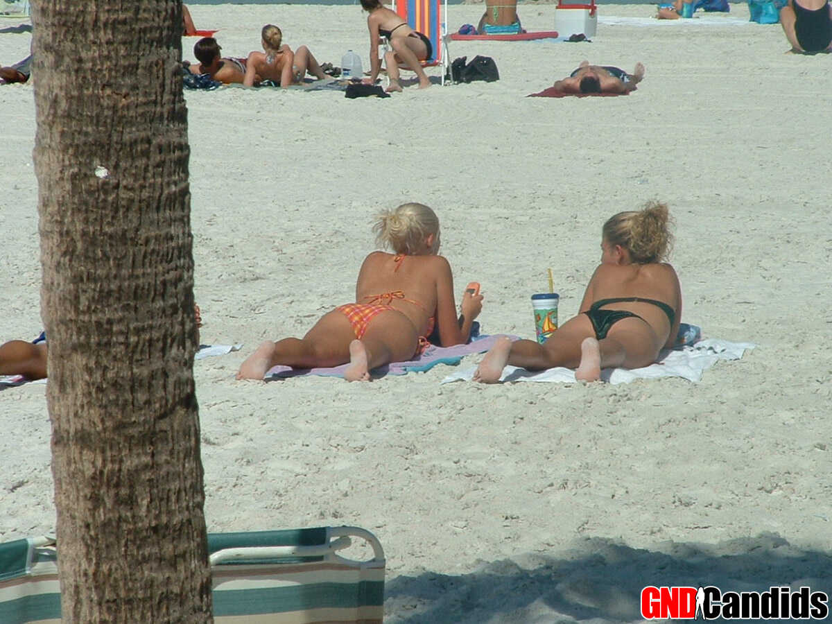 Bikini Babes Basking in the Sun