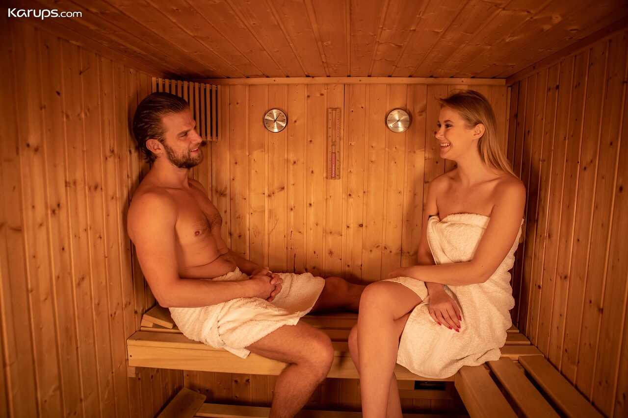 Eyla Moore's Man Friend Enters Her Sauna Wet Dreams   Hard Fuck Inside the Heated Steam Room with Eyla Moore   Eyla M...