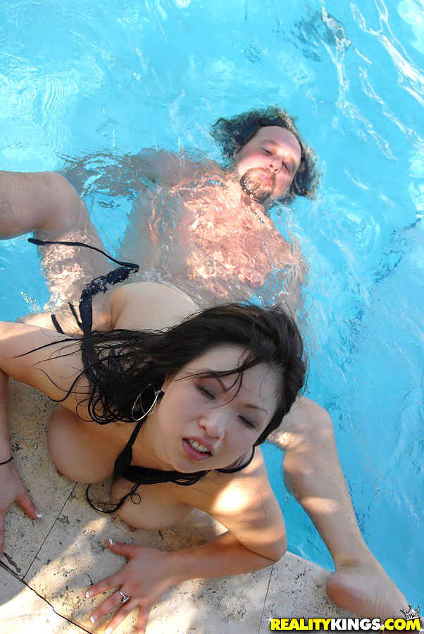 Asian Pool Party: Alexia Gets Sucked by a Fat Tourist- Big Breasted Asian Succubus: Alexia Serves Up a Morning Glory - Ale...