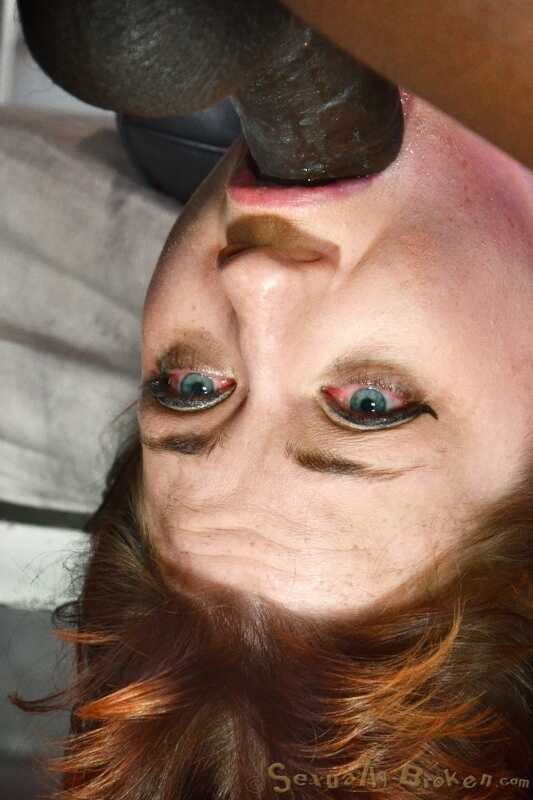'Jessica Ryan gets banged and masturbated while restrained by the big black cock of her redhead teen fantasy!' -...