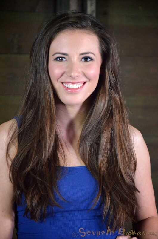 Brunette slave Casey Calvert gagged and deepthroated by her dominant master - Casey Calvert